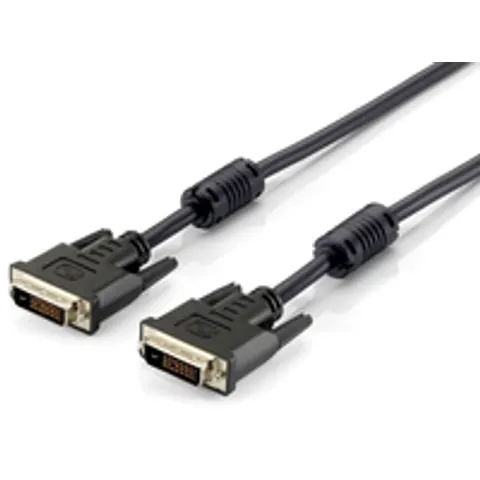Equip 118935 DVI-Kabel 5 m DVI-D Schwarz – Bild 1