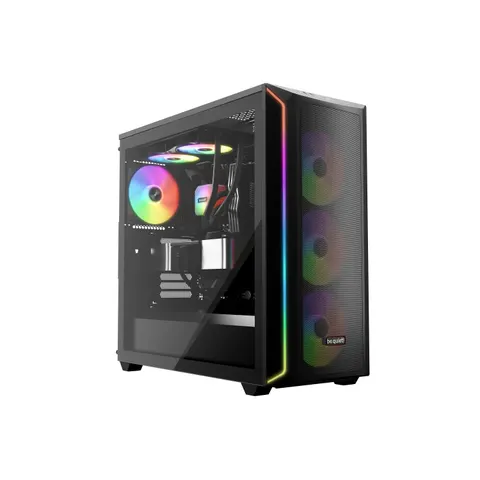 be quiet LIGHT WINGS LX 140mm PWM High Speed 3-Pack Black Computer ca – image 1