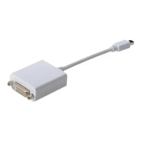 Mini DP naar DVI-D Adapter Kabel - Wit – afbeelding 1