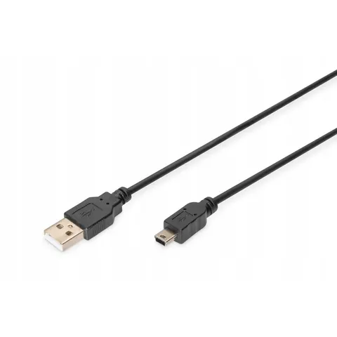 Digitus USB-A - Mini-B connection cable. 1.8m – 336716 – image 1