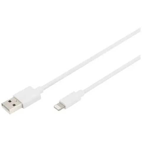Digitus USB-A - Lightning data/charging cable. MFI certified. 2m – image 1