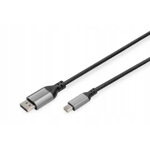 Digitus 8K DisplayPort Adapterkabel, mini-DP auf DP – Bild 1