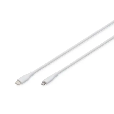 Digitus AK-600110-005-W Lightning-kabel 0,5 m Wit – afbeelding 1