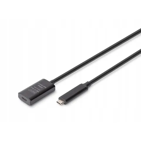 Digitus Active USB 3.2 Gen2 10G extension cable. USB-C - USB-C. 5m – image 1