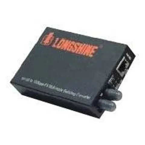 Longshine Converter 10/100TX zu 100FX MultiMode ST – Bild 1