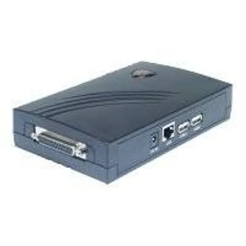 Longshine Printserver 10/100 1x Parallel 2x USB2.0 – Bild 1