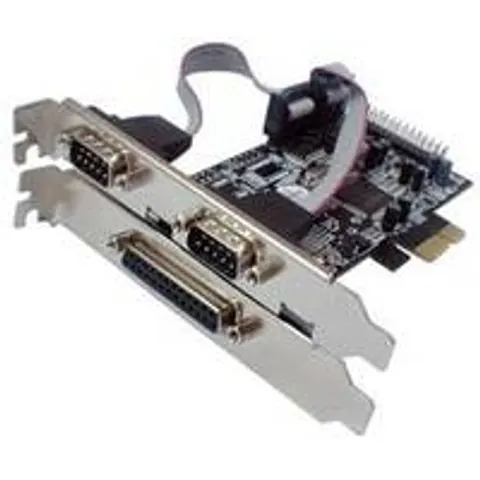 Longshine Controller PCIe 2x Seriell 1x Parallel (RS232C) retail – Bild 1