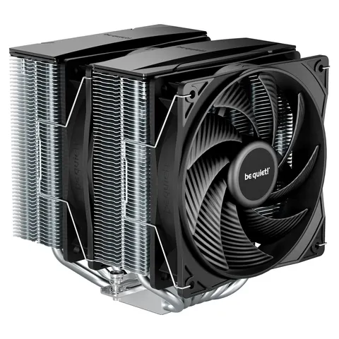 be quiet Pure Rock Pro 3 Processor Air cooler 12 cm Silver 1 pc(s) – image 1