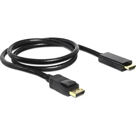 S-IMPULS DisplayPort 1.2 Adapterkabel HDMI-A 4K 2m – Bild 1