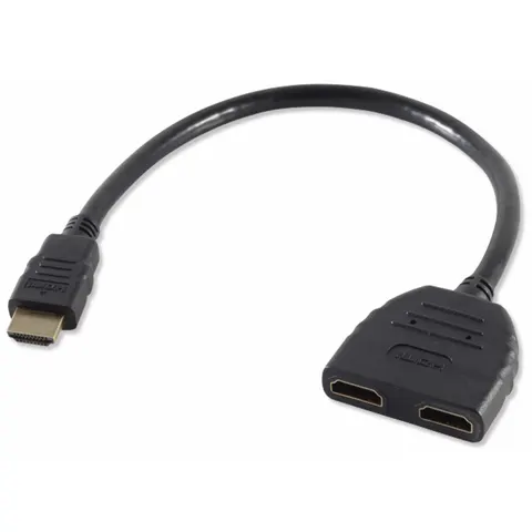 S-IMPULS HDMI-Adapter A-Stecker, 2x A Kupplung – Bild 1