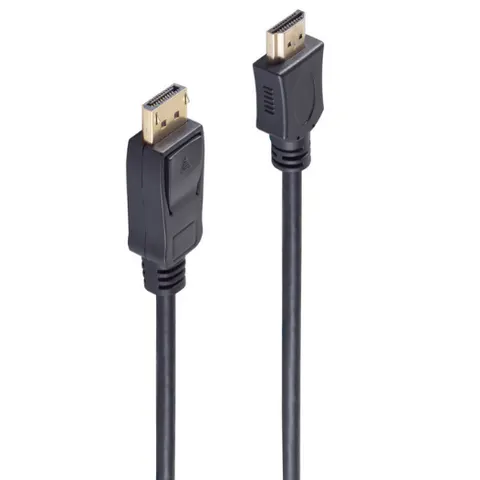 shiverpeaks BASIC-S Displayport - HDMI Kabel, 1,0 m – Bild 1