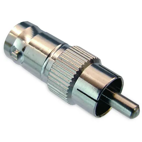 BNC (v) - Tulp RCA (m) adapter – afbeelding 1