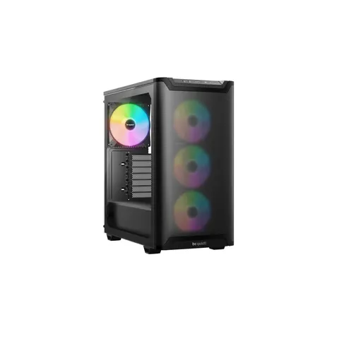 Pure Base 501 LX Black PC-Gehäuse – Schwarz – Bild 1