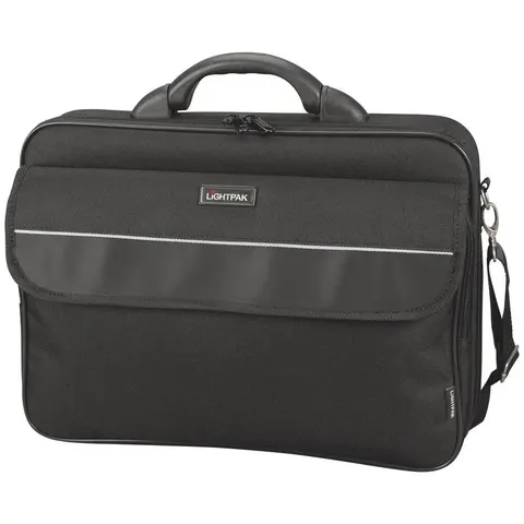 LiGHTPAK Notebook-Tasche , ELITE, , Größe L, Nylon, schwarz – Bild 1