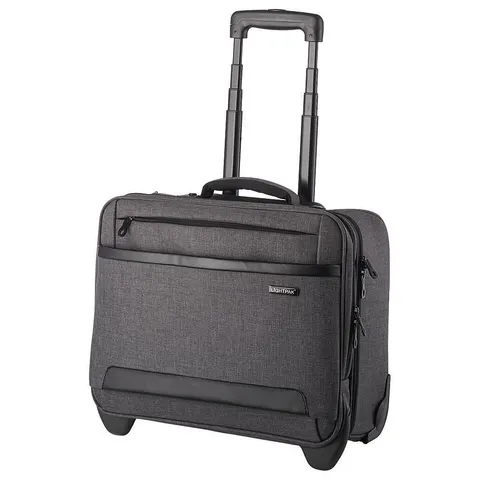 LIGHTPAK Business Notebook-Trolley , ARKON, , Polyester, grau – Bild 1