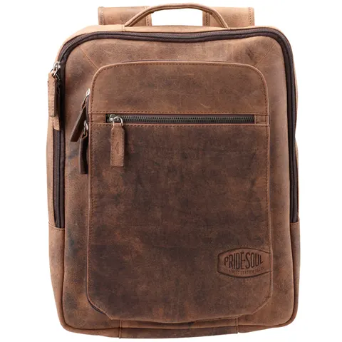 PRIDE&SOUL Rucksack , JESTER, , mit Laptopfach, Echtleder – Bild 1