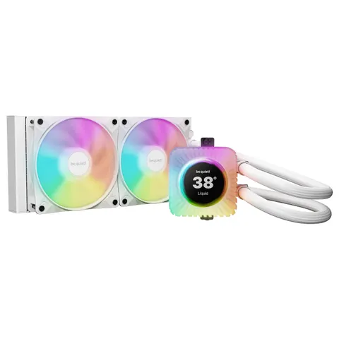 be quiet Light Loop IO LCD 240 mm White – image 1