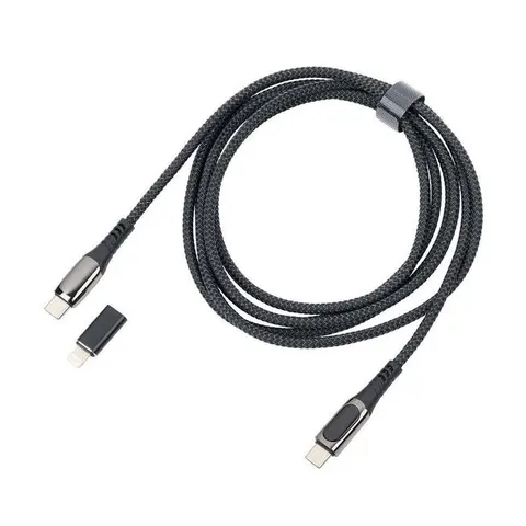 TROIKA Ladekabel SPEEDY XL schwarz – Bild 1