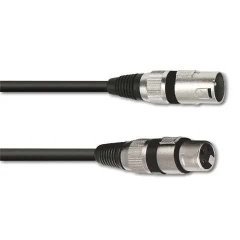 OMNITRONIC xlr kabel 3pin 20m bk – afbeelding 1