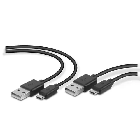 Speedlink Stream Play & Charge - USB Kabel Set - 3 Meter - PS4 - Zwart – afbeelding 1