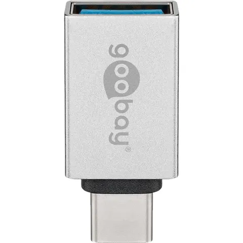 GOOBAY USB-C-Adapter 56620 OTG silber – Bild 1