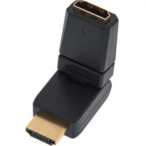 Goobay HDMI Flexibele Adapter - Zwart – afbeelding 1