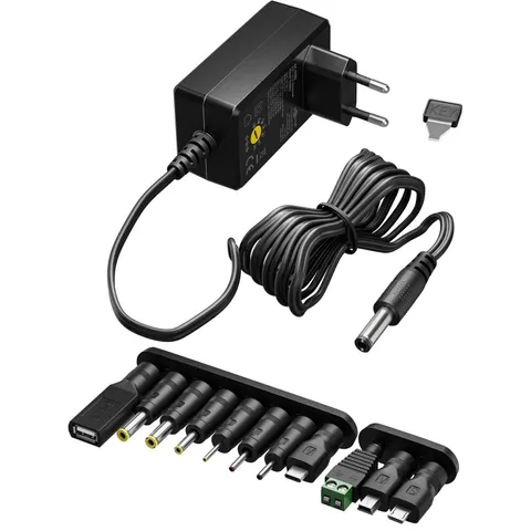 goobay Universal Netzteil 27W schwarz – Bild 1
