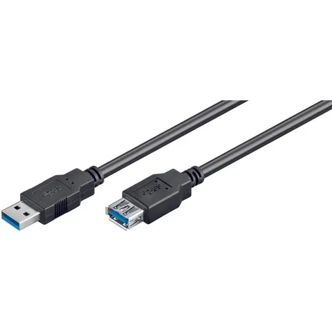 goobay Kabel 93998 1.8 m – Schwarz – Bild 1