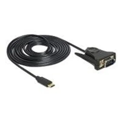 DELOCK Adapter USB Type-C -> Seriell DB9 RS232 – Bild 1