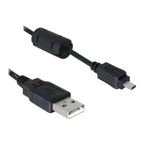 DELOCK Kamera Kabel USB2.0 Typ A -> Nikon UC-E6 8Pin – Bild 1