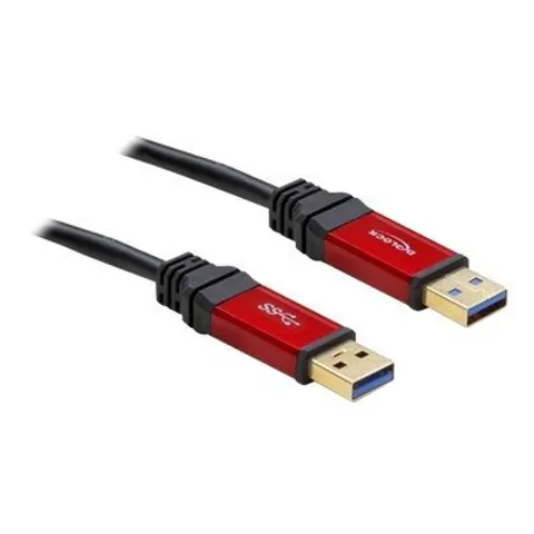 DELOCK USB3.0 Kabel A -> A St/St 2.00m Premium – Bild 1