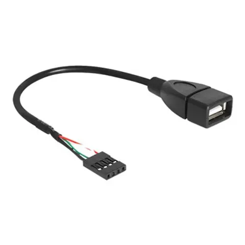 Delock USB-Kabel intern auf extern - USB (W) – 832910 – Bild 1