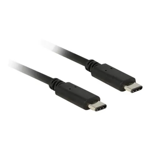 DELOCK USB Kabel C -> C St/St 0.50m schwarz – Bild 1