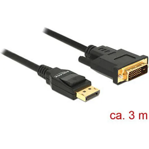 DeLOCK Kabel DisplayPort 1.2 zu DVI 3m – Bild 1