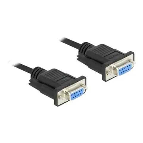 DELOCK Seriell Kabel RS-232 Sub-D9 0,5m – Bild 1