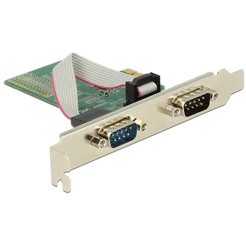 DELOCK PCI Express Karte > 2 x Seriell – Bild 1