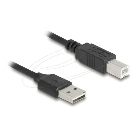 Delock Spiralkabel EASY-USB 2.0 Typ-A Stecker zu USB Typ-B – Bild 1