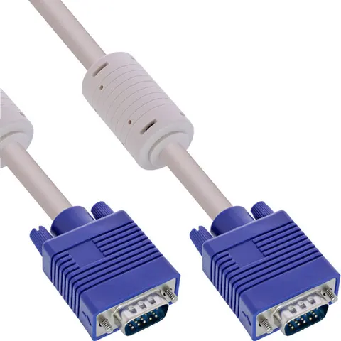 S-VGA Kabel - 15 HD - 0,3 meter - Wit – afbeelding 1