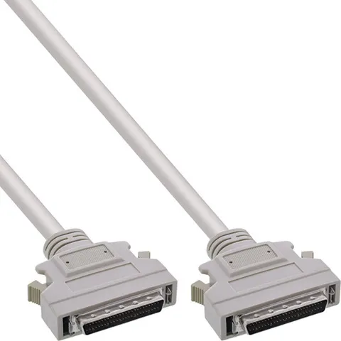 InLine® SCSI II kabel, 50-pins mini D-Sub jack/jack, 2m – afbeelding 1