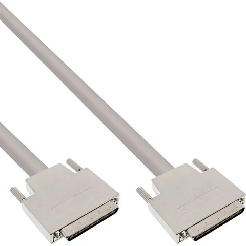InLine® SCSI U320 kabel, 68-pin micro Centronics (VHD) male, 0,9m – afbeelding 1