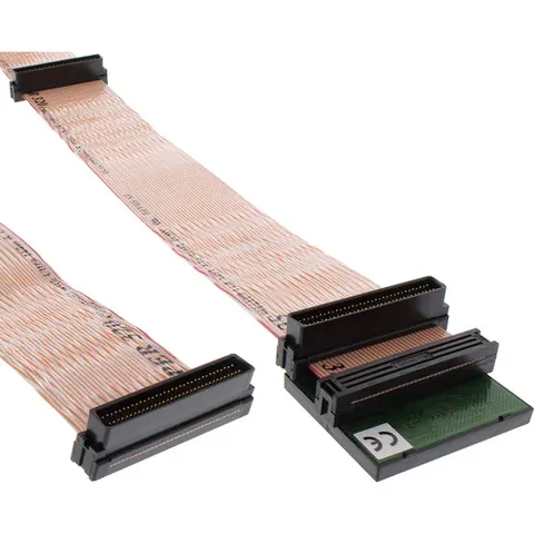 InLine® SCSI U320 lintkabel, 68-pins, met terminator, 0,75 m – afbeelding 1