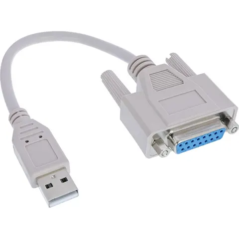USB naar GamePort adapter (passief) - 0,20 meter – afbeelding 1