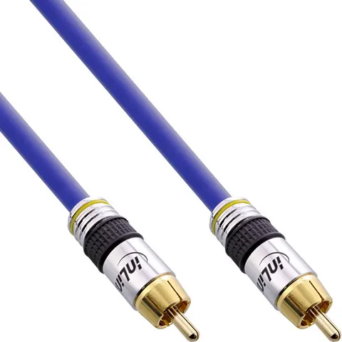 InLine Tulp composiet video kabel - 5 meter – afbeelding 1