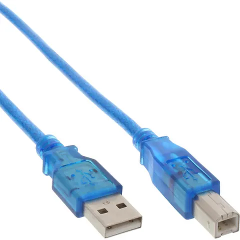 InLine USB naar USB-B kabel - USB2.0 - 3 meter – 048519 – afbeelding 1