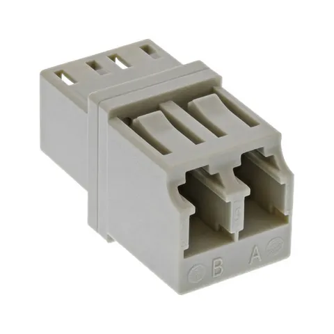 LC Duplex (v) - LC Duplex (v) Optical Fiber koppelstuk - Multi Mode – afbeelding 1