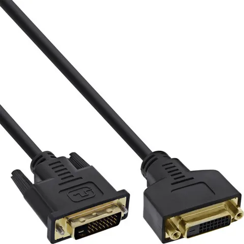 InLine DVI-D Dual Link verlengkabel - 2 meter – afbeelding 1
