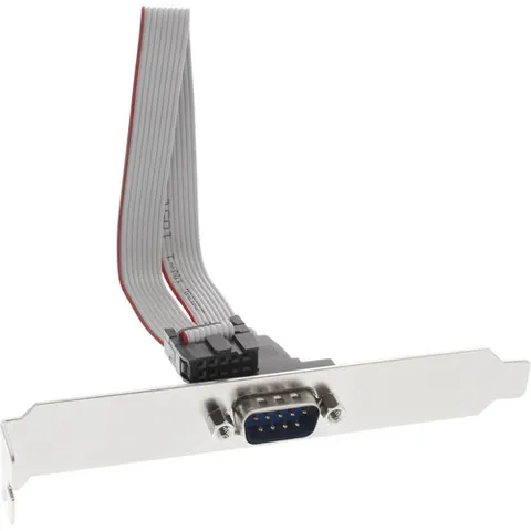 9-pin SUB-D (m) bracket - 0,60 meter – afbeelding 1