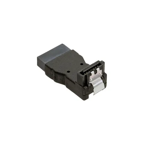 InLine 27700B kabeladapter/verloopstukje SATA Zwart – afbeelding 1
