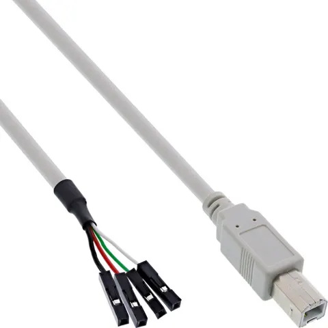 InLine 0.4m 4-pin/USB 2.0 – afbeelding 1