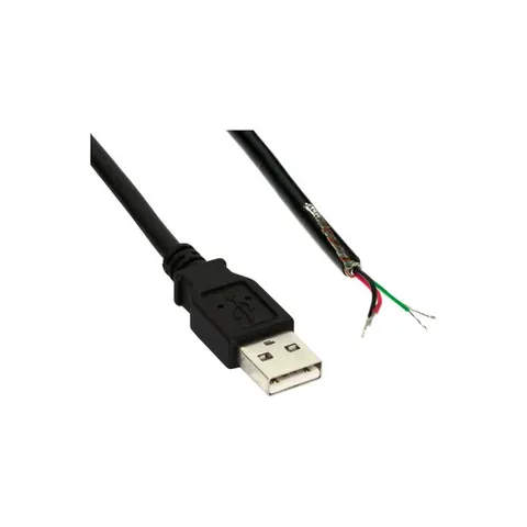 USB2.0 - USB-A (m) - open eind - 2 meter – afbeelding 1
